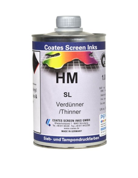 SL diluente para Serigrafia