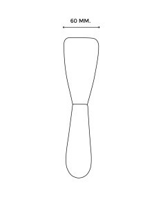 Master INOX N.60 Spatule de sérigraphie 2