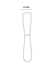 Master INOX N.40 Spatule de sérigraphie 2