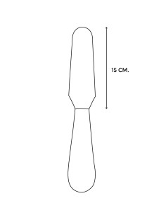 Spatule en acier inoxydable N.6 pour la sérigraphie 2