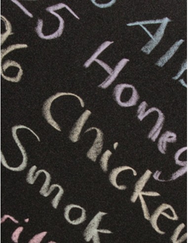 Chalk Talk Whiteboard - Vinyle de signalisation