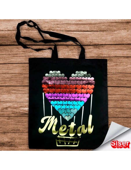 Metal - Vinilo térmico textil de Corte
