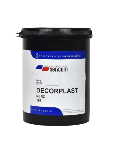 Decorplast Black - Tinta Plastisol da Serigrafia