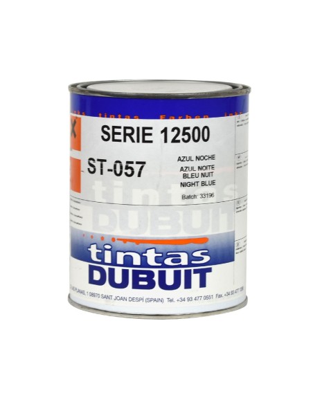 Serie 12500 - Tinta de serigrafía de base solvente