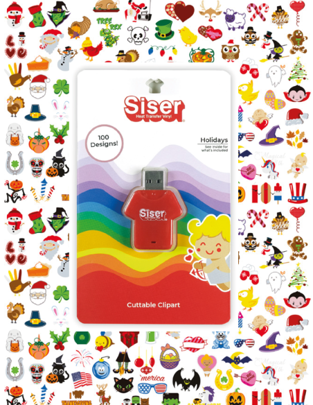 Pack de 3 USB con diseños de corte