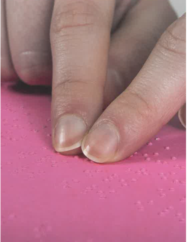 Efecto relieve - Efecto braille