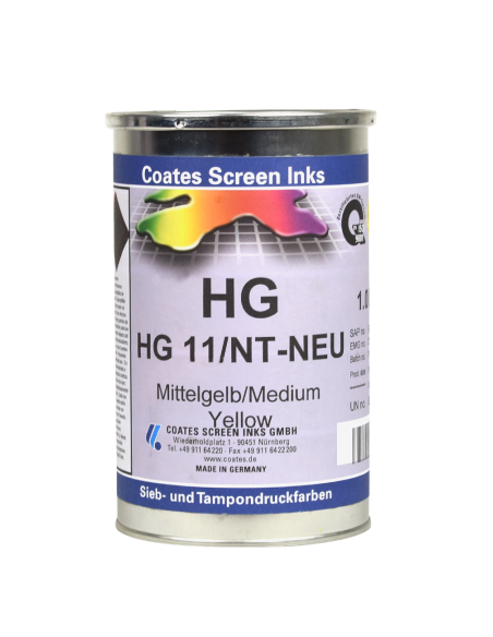 Serie HG - Tinta de serigrafía de base solvente