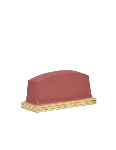 Tampon rouge 013 (24 x 88 mm.) pour la tampographie