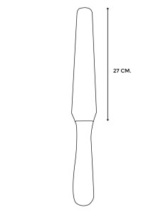 Spatule en acier inoxydable N.10 pour la sérigraphie 2