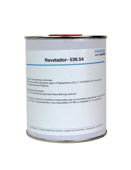 Revelador 539.54 para placas de Tampografía