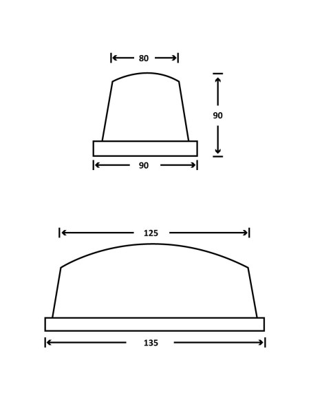 Almofada Vermelha 046 (80 x 125 mm.) para Tampografia