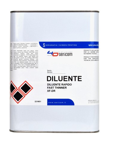 XF DR - Diluente Rápido para serigrafia