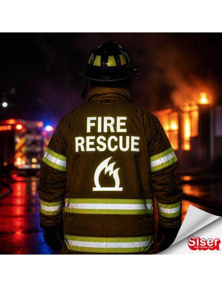 Easy Reflective Flame Retardant - Vinilo térmico textil de corte