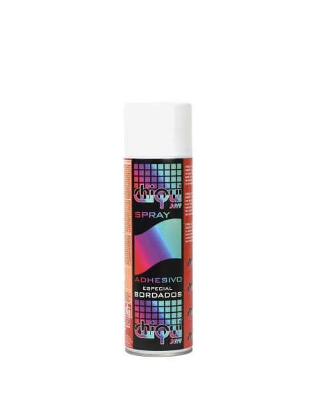 Broderie spéciale Chiqui Jay - Spray adhésif
