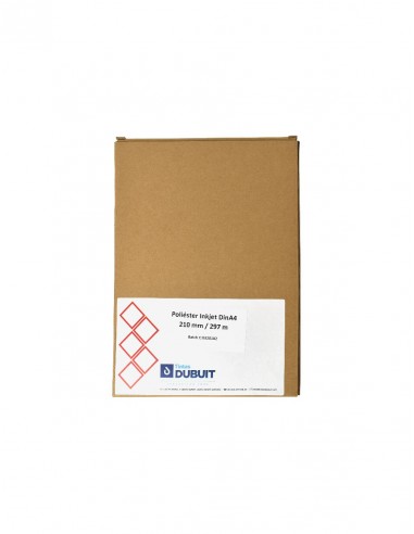Boîtes de 100 feuilles A4, A3 et A3 Plus en polyester Jet d’encre photolithique pour la sérigraphie et la tampographie