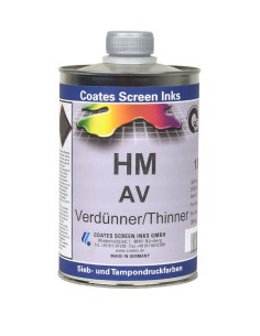 Diluant AV pour la sérigraphie