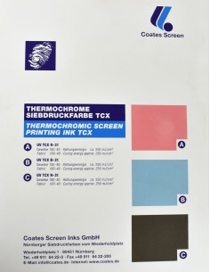 Serie TCX - Tinta termocromática de Serigrafía 2