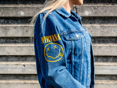Decorar sales jaqueta jeans