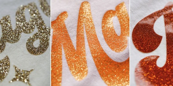 Cuál es la diferencia entre los tres vinilos térmicos textiles de corte más deslumbrantes de SISER: Glitter, Sparkle y Twinkle