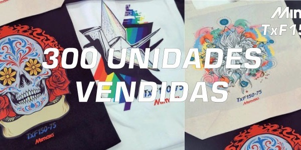 O primeiro DTF da Mimaki atinge mais de 300 unidades vendidas na EMEA