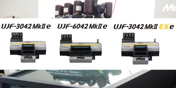 La mejor opción para la personalización de objetos: Mimaki UJF-3042MkII e, UJF-6042MkII e y UJF-3042MkII EX e